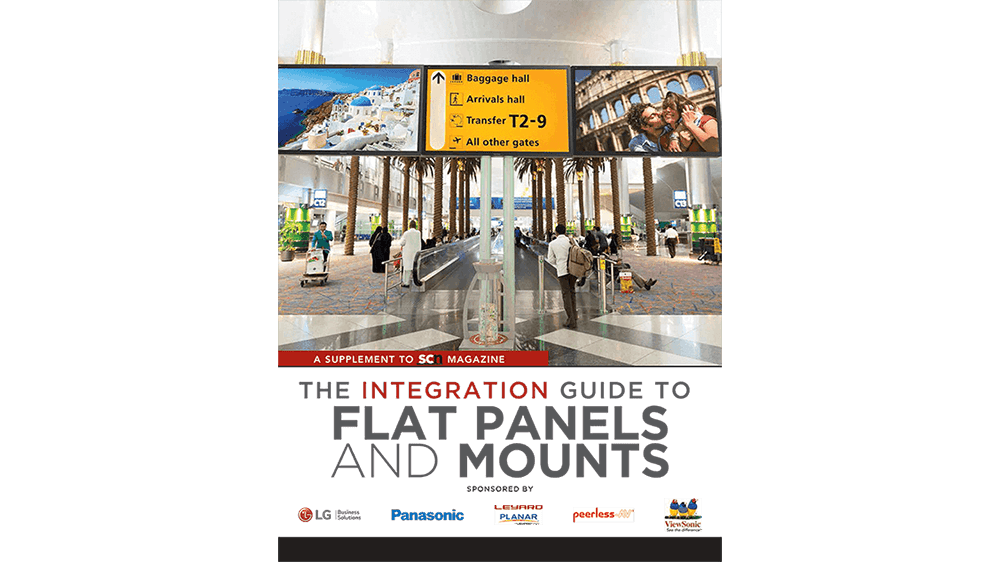 SCN—Integration Guide to Flat Panels and Mounts 2016