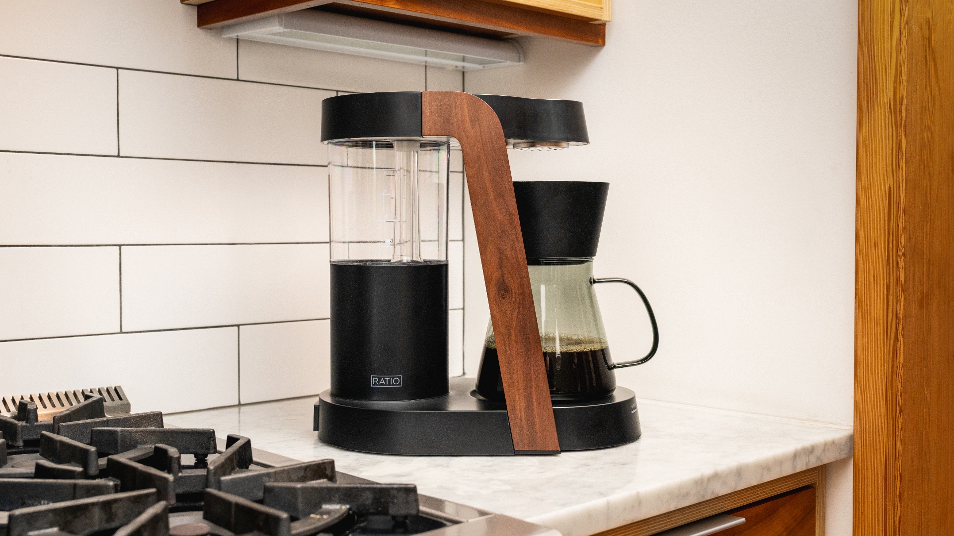 The Ratio Eight Series 2 model on the kitchen counter