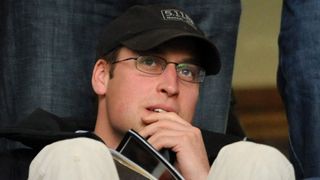 Prince William pictured with glasses on