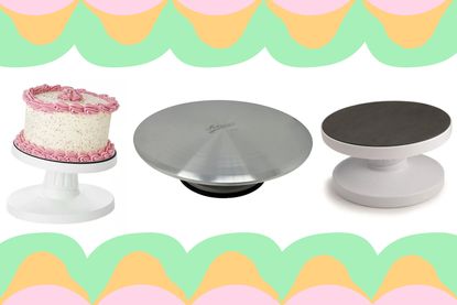 A selection of the best cake turntables for 2023