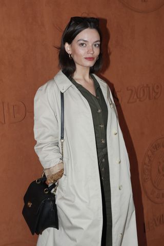 PARIS, FRANCE - JUNE 08: Actress Emma Mackey attends the 2019 French Tennis Open - Day Fourteen at Roland Garros on June 08, 2019 in Paris, France. (Photo by Rindoff Petroff/Suu/Getty Images)