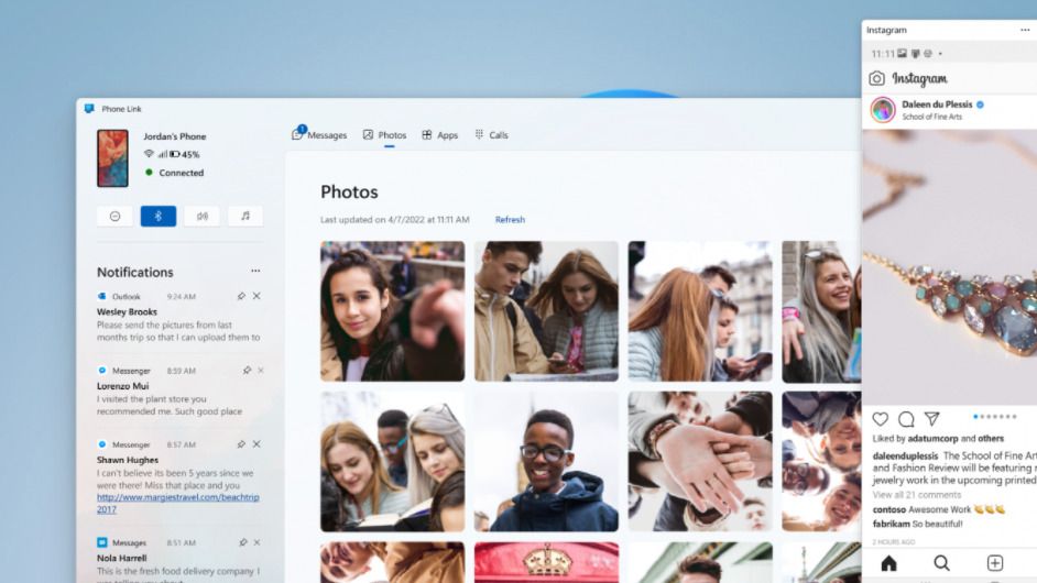 Microsoft’s ‘Your Phone’ PC app for Android phones gets a huge upgrade, is now called ‘Phone Link