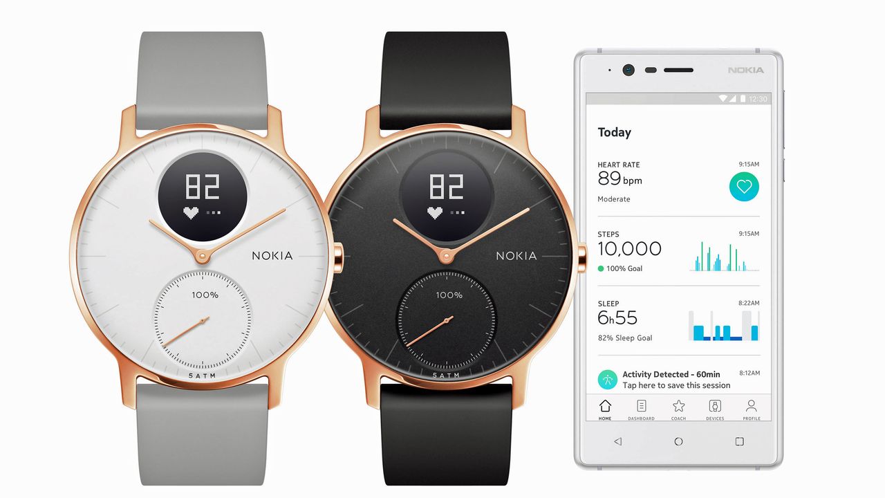 Nokia Steel HR rose gold