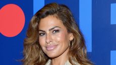 Eva Mendes attends Eva Mendes for New York & Company Fall Holiday 2018 Fashion Show at The Palace Theatre on September 13, 2018