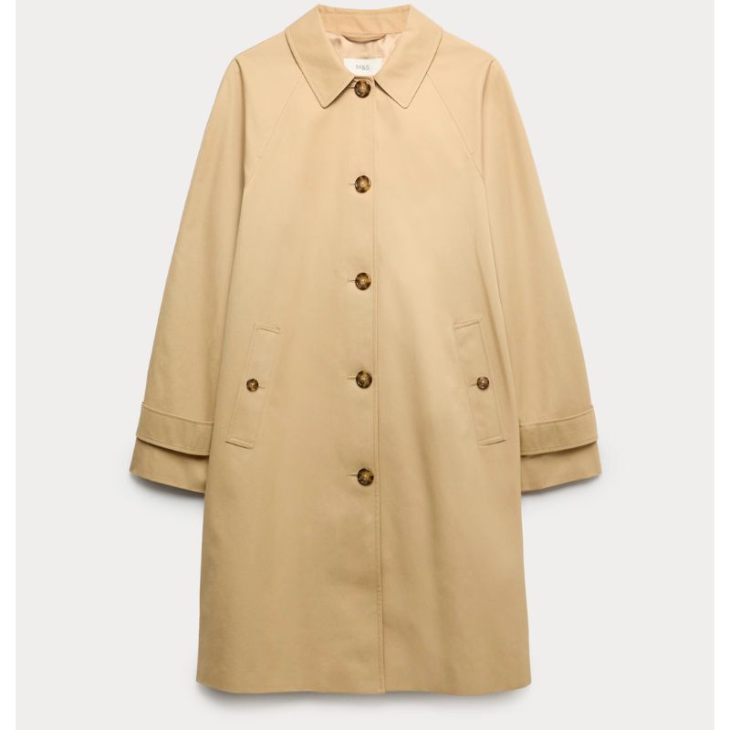 M&amp;amp;S, Pure Cotton Car Coat