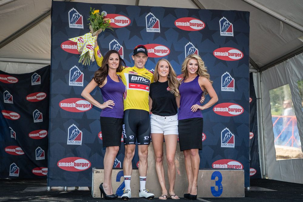 Rohan Dennis (BMC) takes the yellow jersey after stage 4