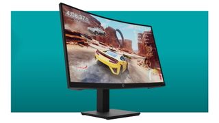 HP X27qc gaming monitor deal