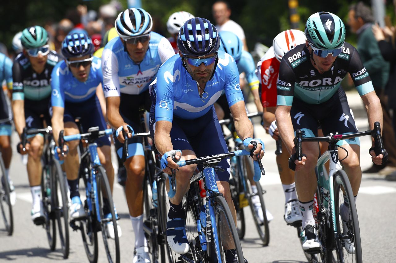 Jose Joaquin Rojas (Movistar) was in the break for the second day running