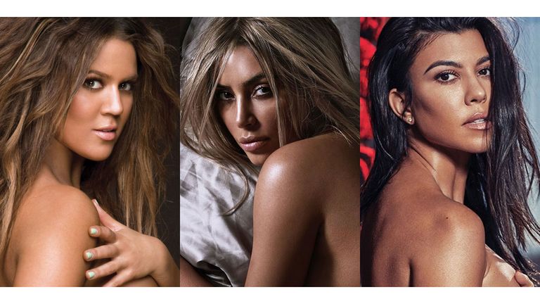 75 Times the Kardashians Have Posed Fully Nude and Owned It