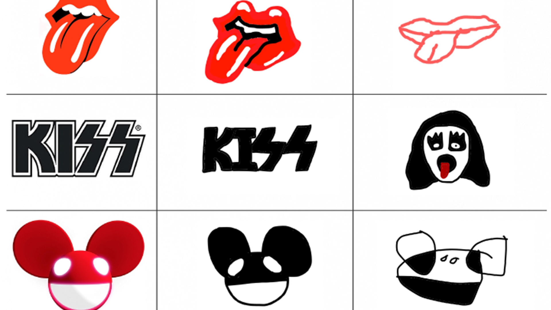 cool band logos to draw