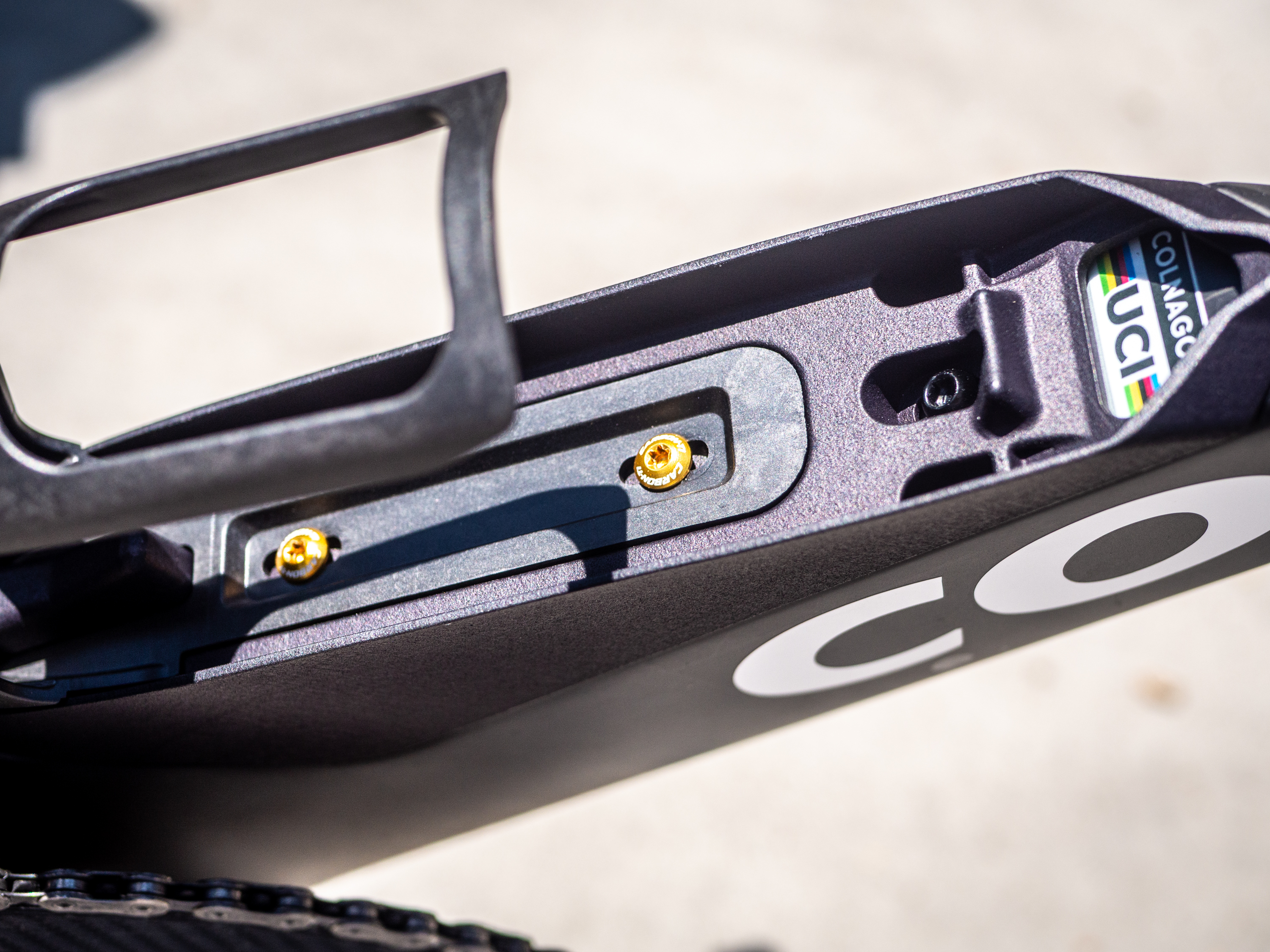 Tadej Pogacar's Colnago Y1Rs road bike