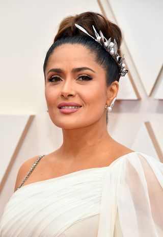 Salma Hayek Pinault attends the 92nd Annual Academy Awards at Hollywood and Highland on February 09, 2020 in Hollywood, California