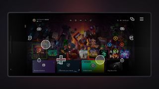 Image of Xbox touch controls