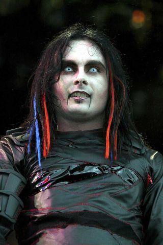 Cradle Of Filth performing at Ozzfest 2002