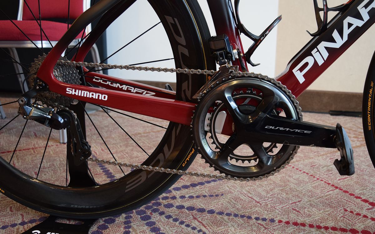 Team Ineos stuck with Shimano Dura-Ace R9150 drivetrains