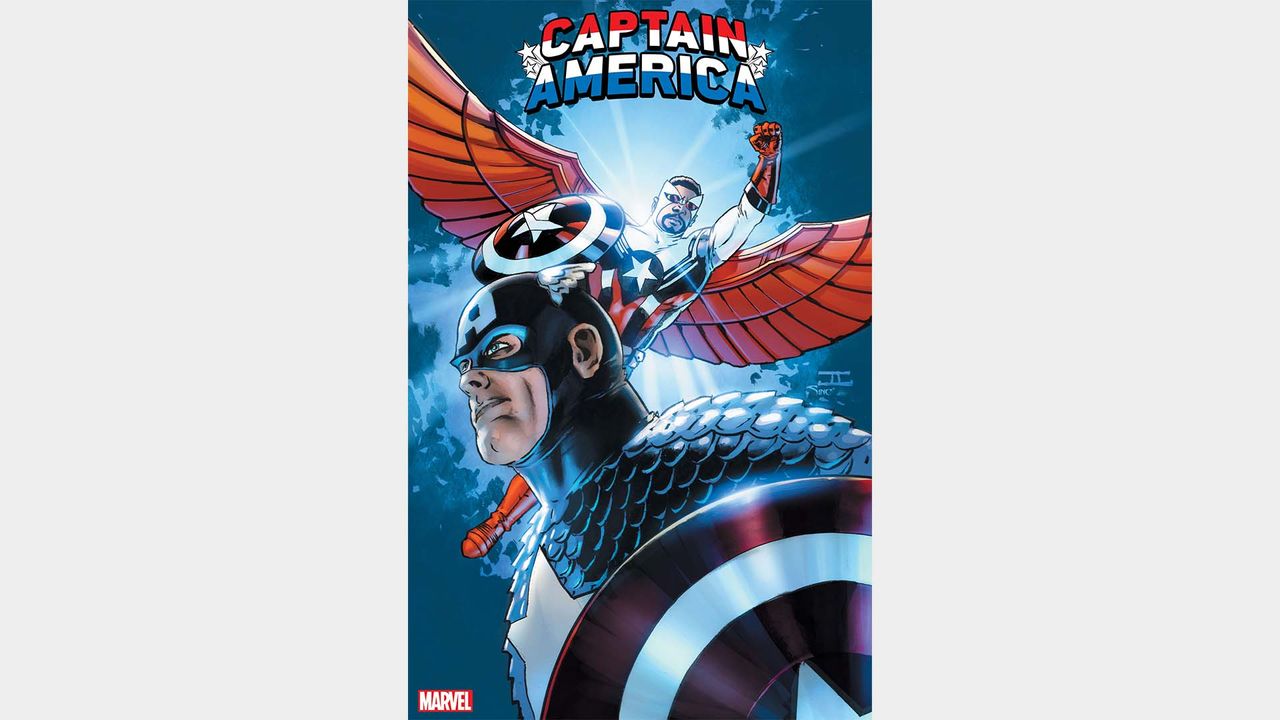 Captain America and Falcon