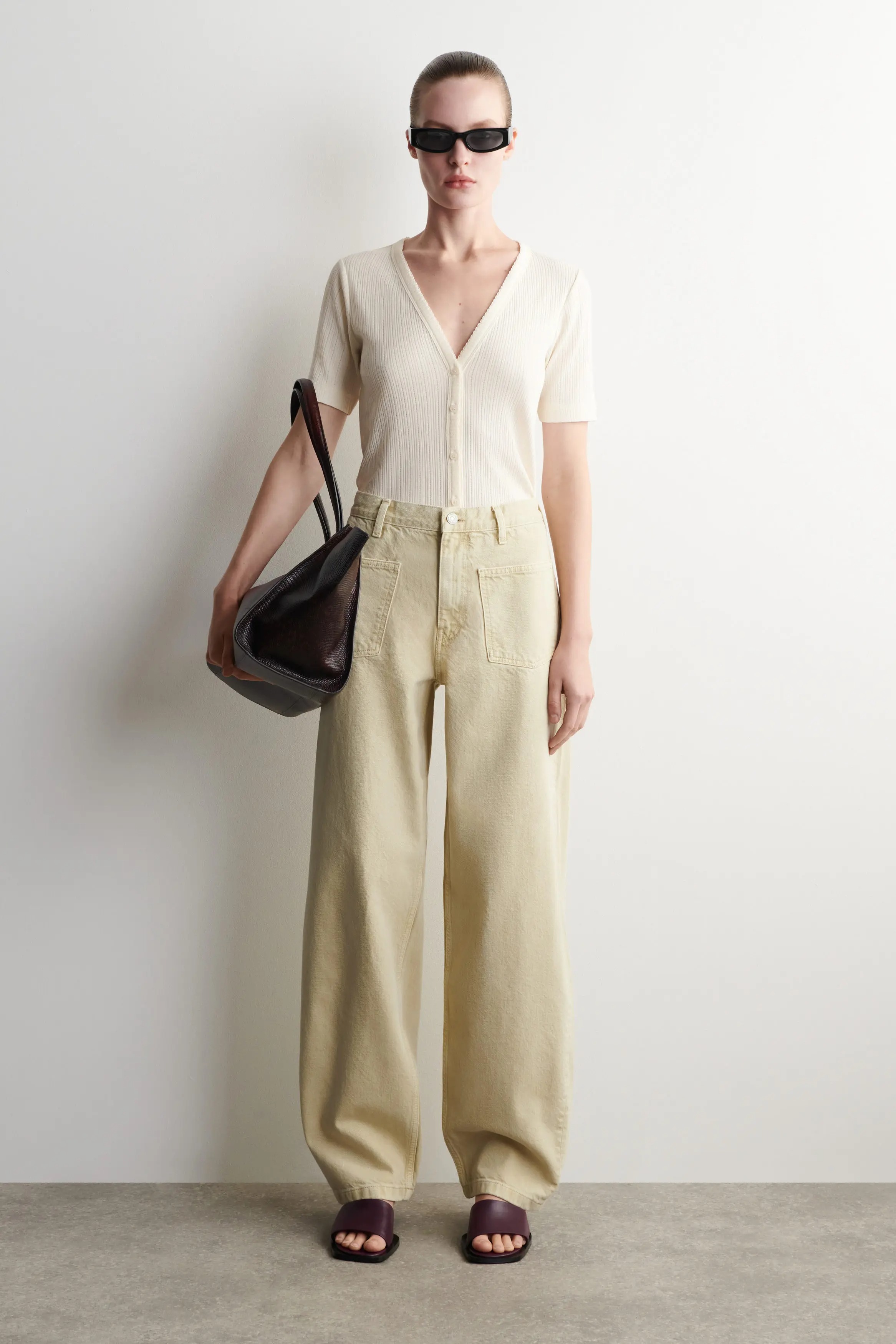 COS, Patch-Pocket Straight-Leg Jeans
