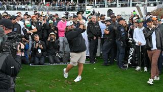 Nick Stubbe aka Fat Perez takes a shot at TPC Scottsdale