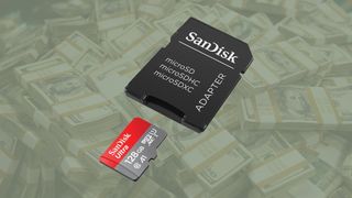 SanDisk Ultra 128GB half price! MicroSD card + adapter just £16.42