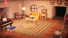 Animal Crossing living room decor