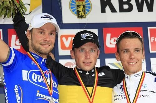 Toping the podium at the Belgian Championships last year