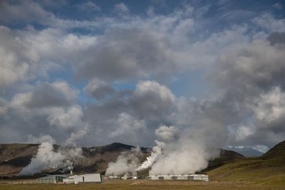 Geothermal plan in Iceland