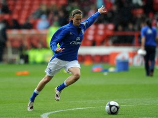 Scott helped Everton beat Arsenal 3-2 in the 2010 final (Andrew Matthews/PA).