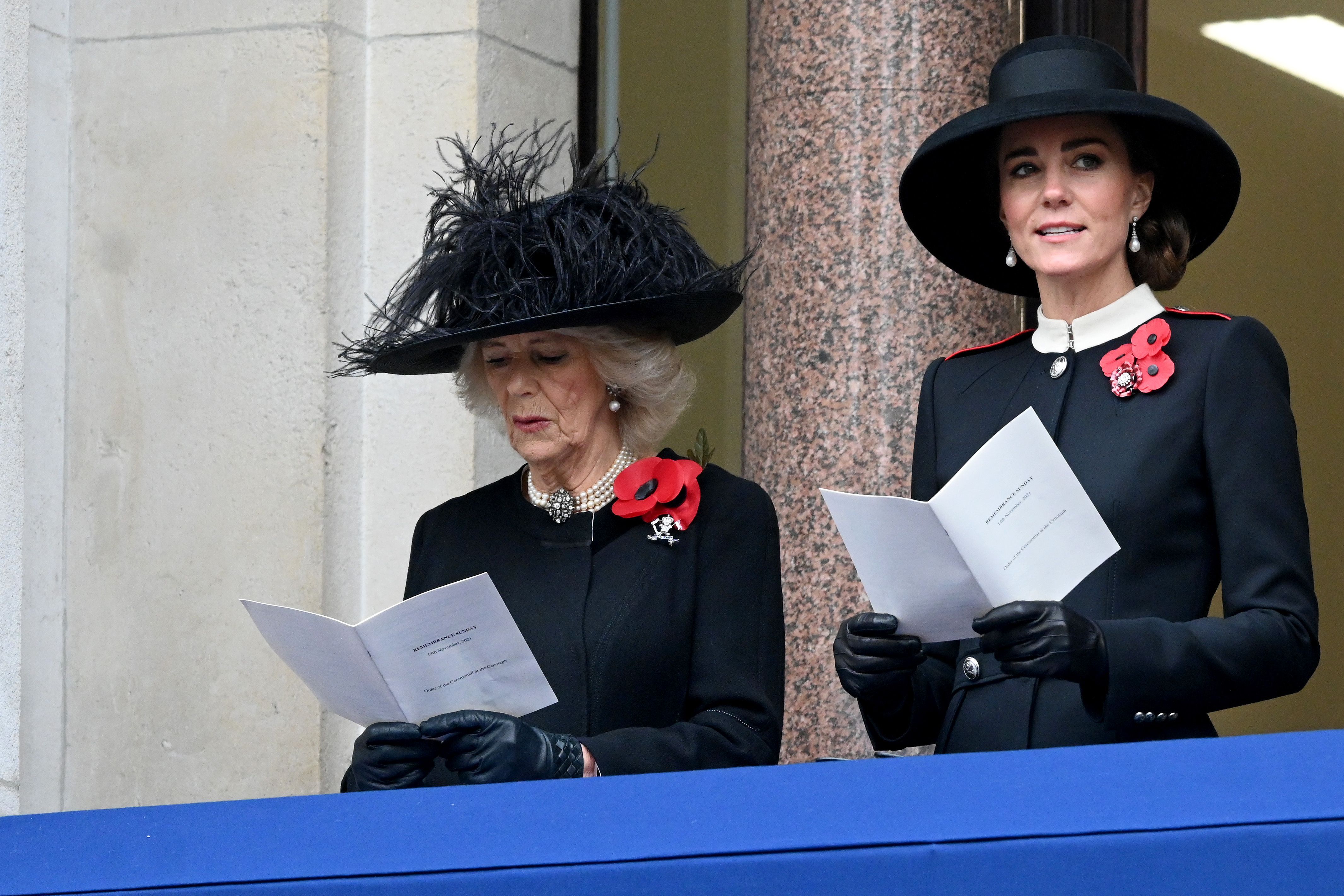 Prince William, Kate Middleton Remembrance Day Poppy Pins Marie Claire