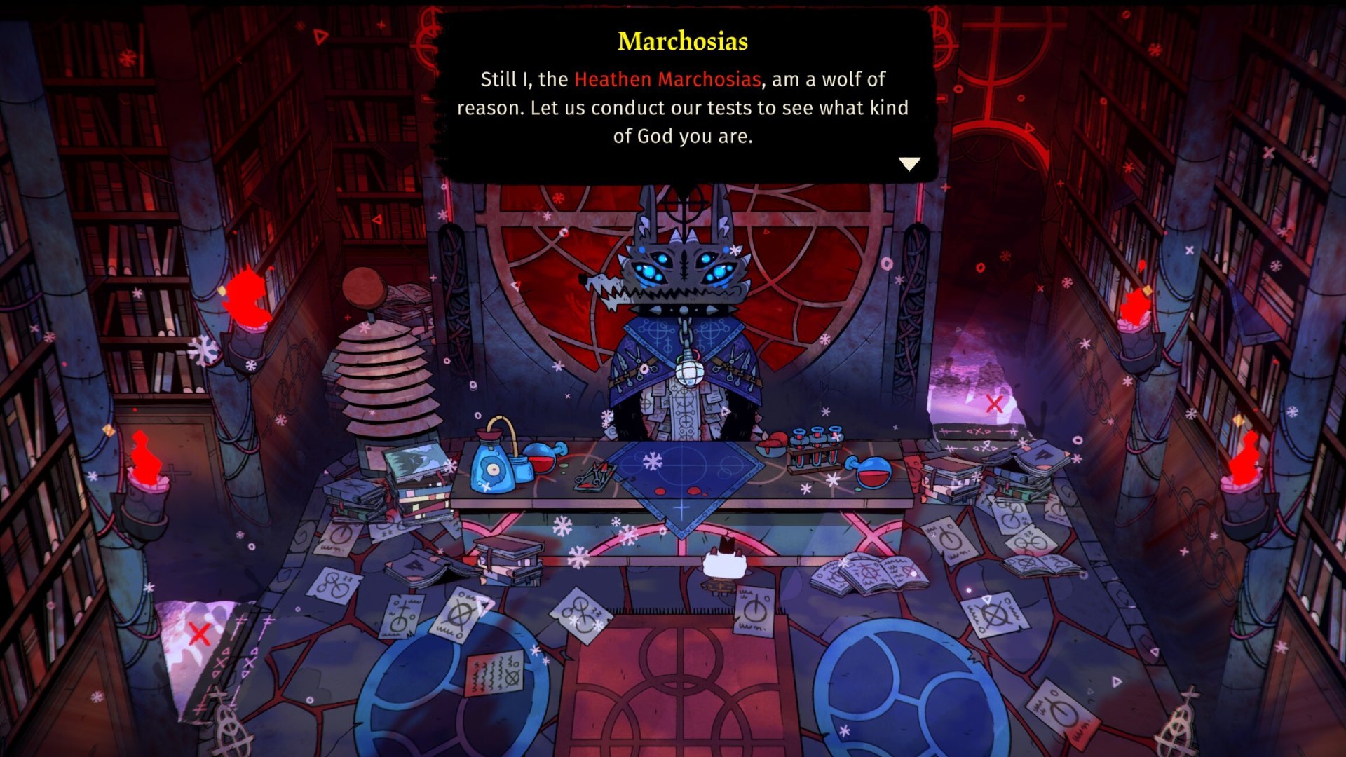 Encountering the wolf