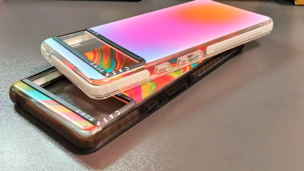 CASETiFY Google Pixel 6 cases on a table