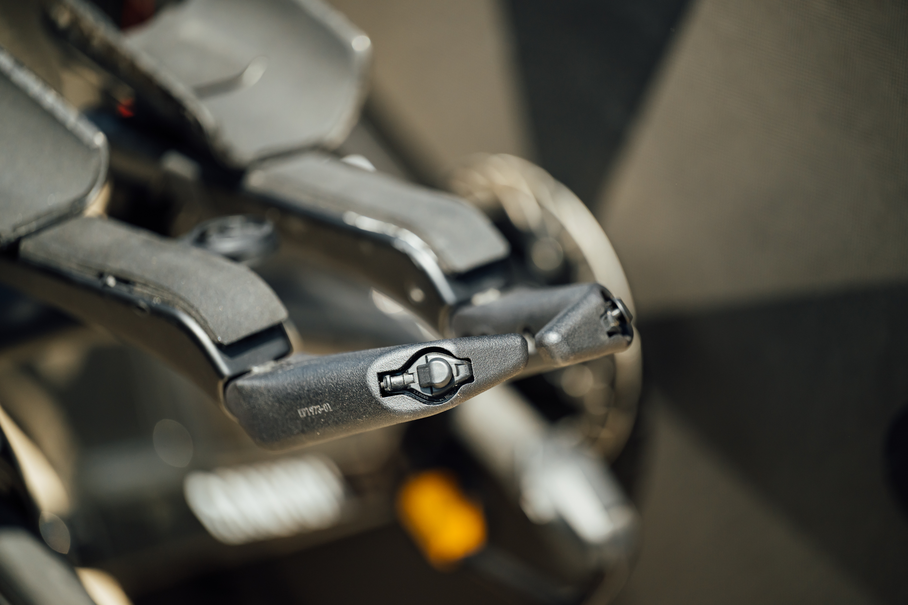 Close up of bike tech found at the Giro d'Italia 2025