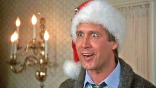Clark smiling on Christmas Vacation