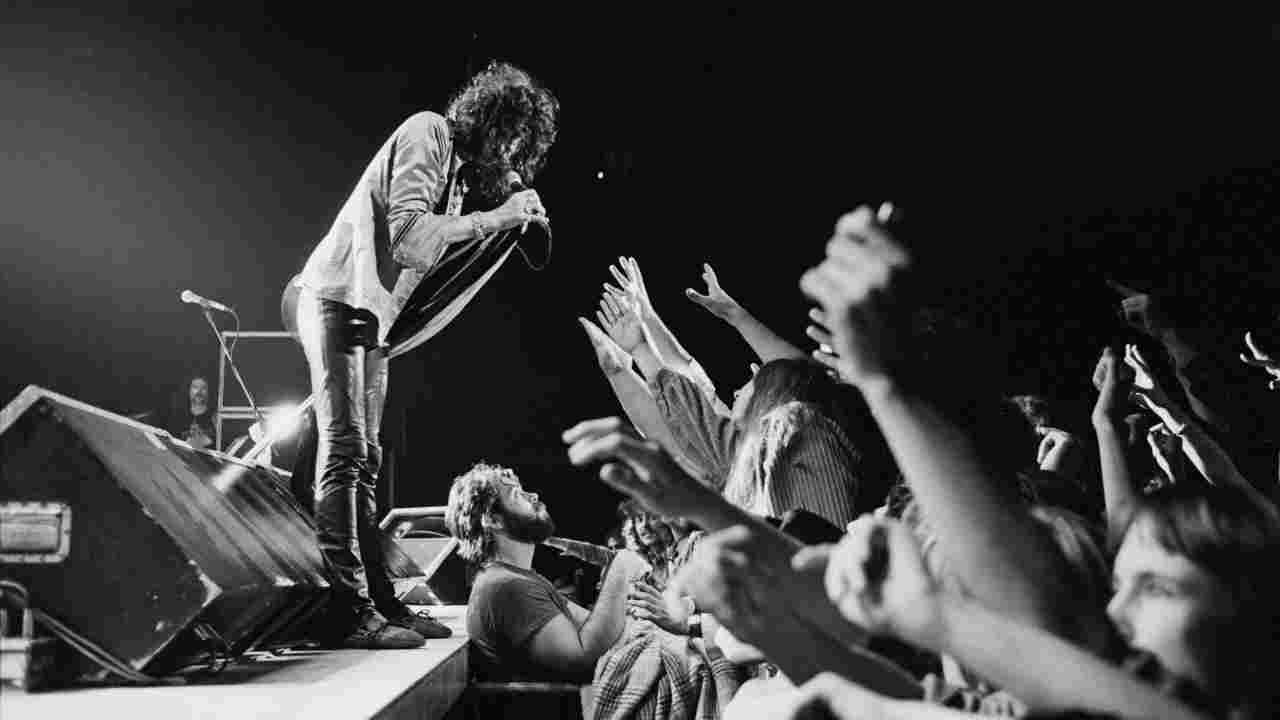Aerosmith’s Steven Tyler onstage in 1978