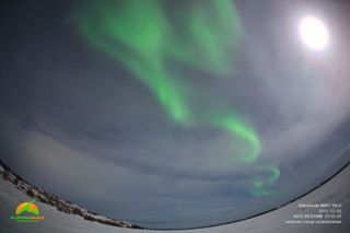 Aurora Over Yellowknife, Canada, December 2, 2012