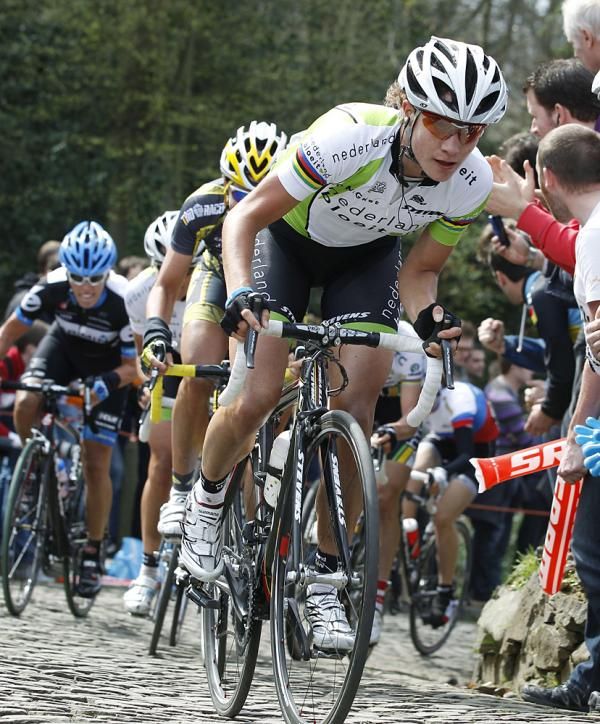 Marianne Vos was put in a good position by her Nederland Bloeit team