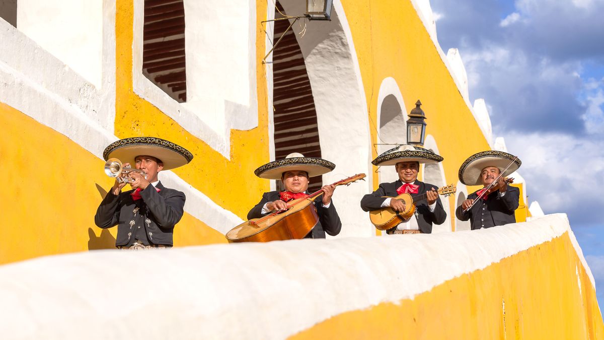 Mariachi group in Izamal, Yucatan, Mexico