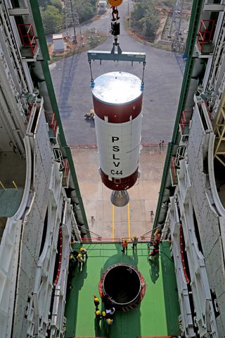 India PSLV-C44 launch