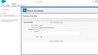 Set up a remote site in Salesforce to connect to Jira.