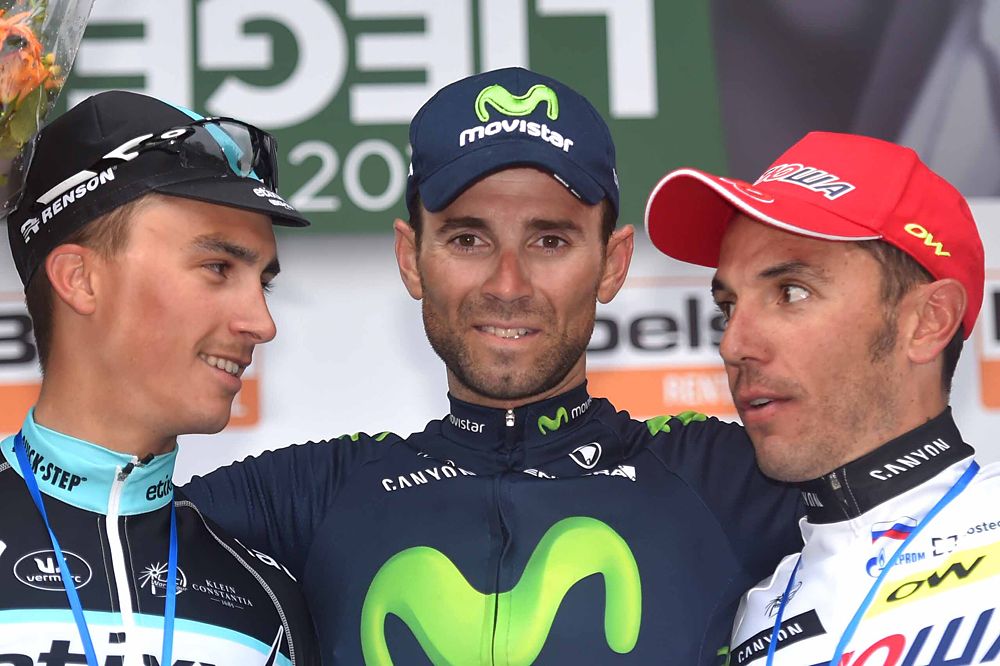 Alejandro Valverde (Movistar) wins Liege-Bastogne-Liege