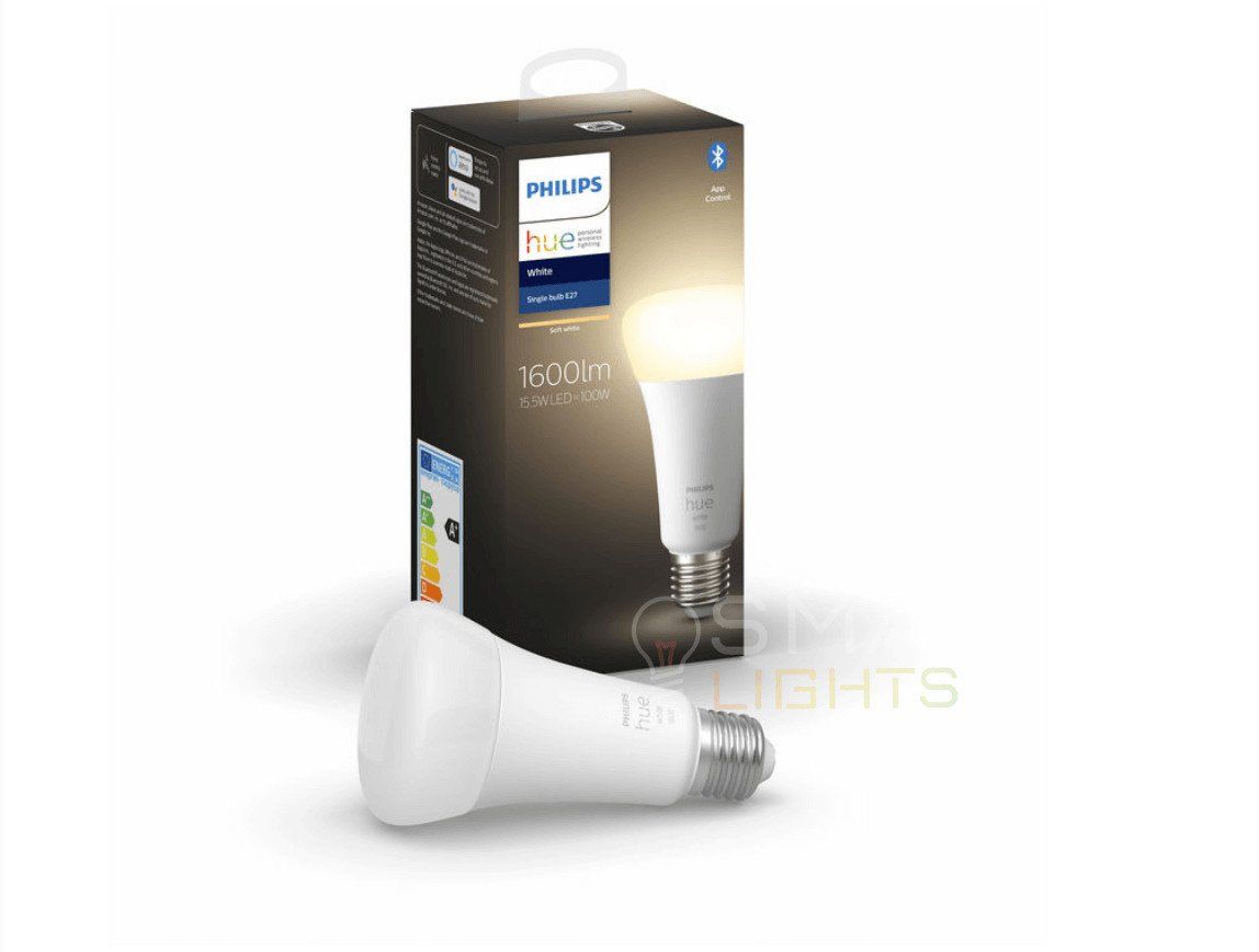 Philips Hue White E27 1600 Lumen Helligkeit Aufgetaucht