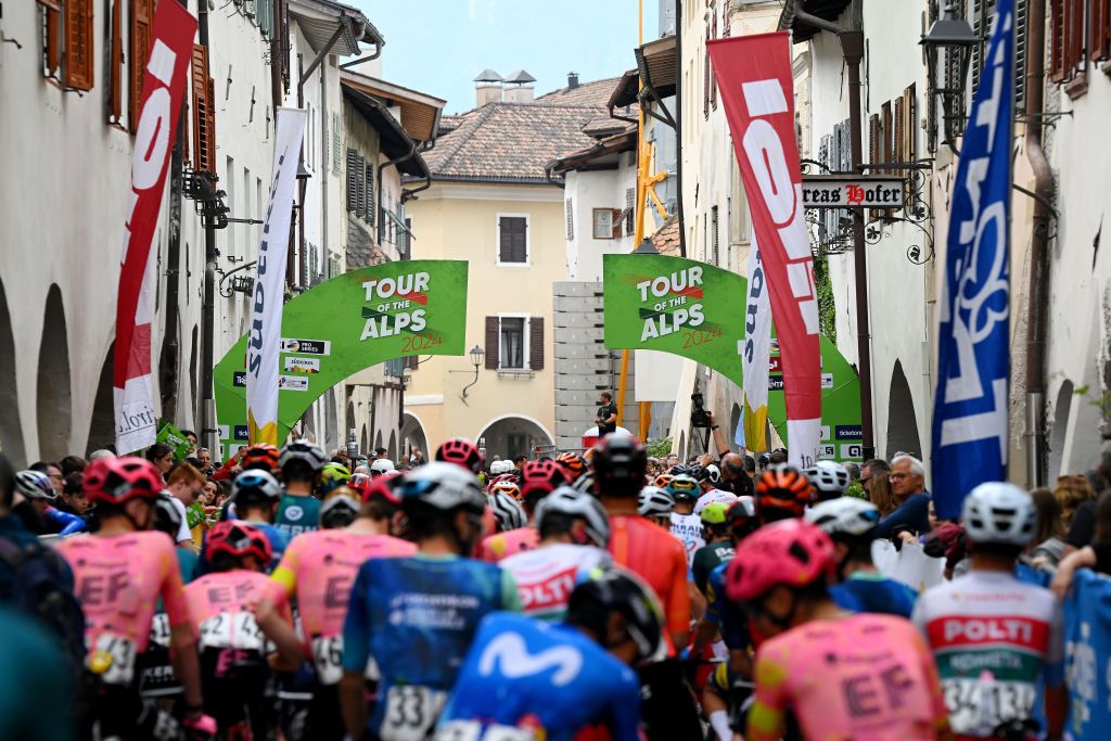 Stage 1 of the Tour of the Alps rolls out