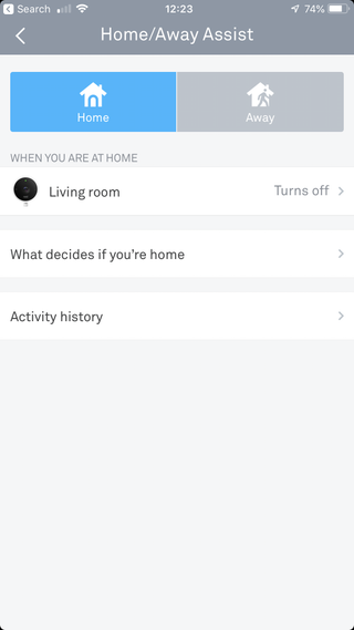 Google Nest IQ app