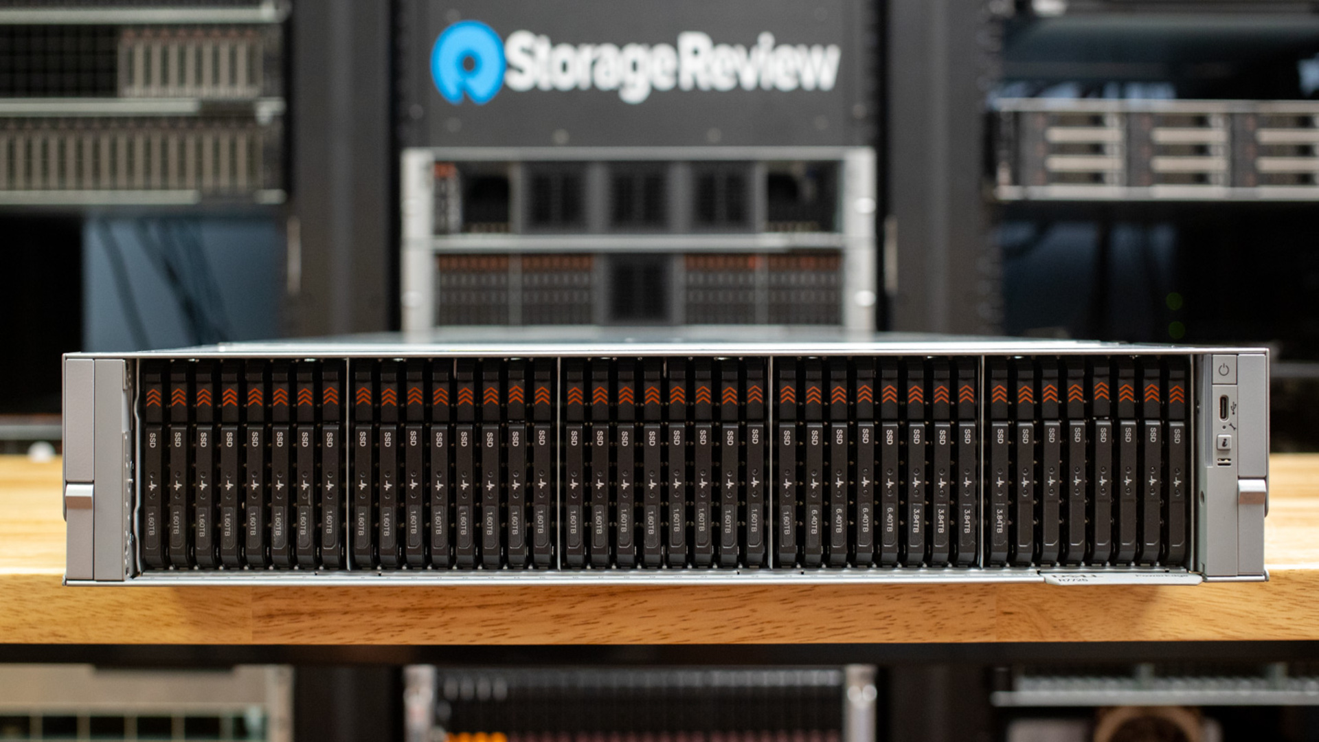 StorageReview bare metal server