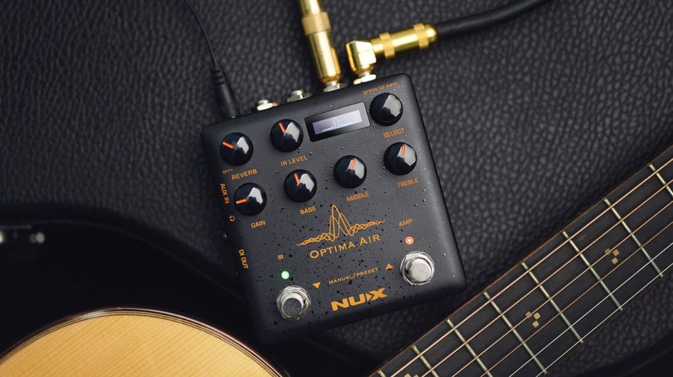 NUX's Optima Air pedal promises to simulate any acoustic guitar