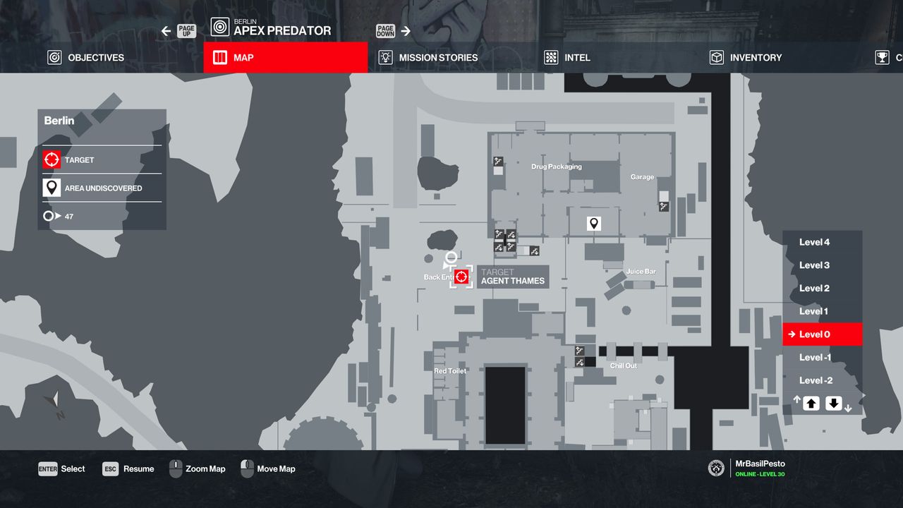 hitman 3 berlin agent location - thames