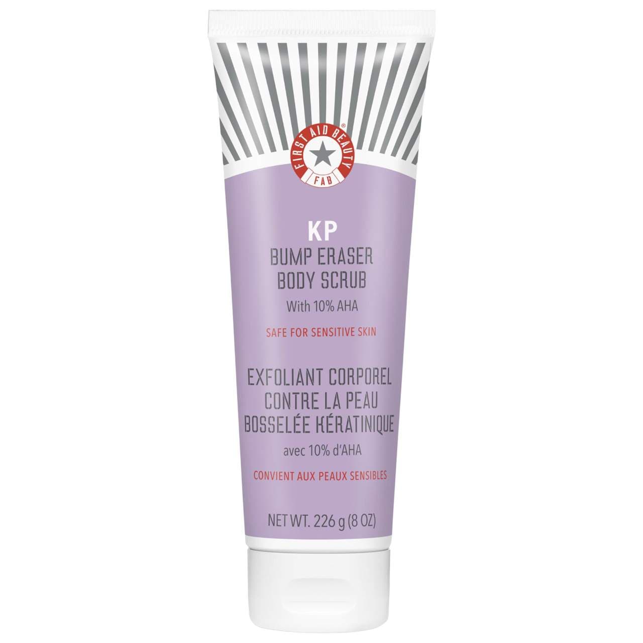 Kp Bump Eraser Body Scrub With 10% Aha – Body Exfoliant for Keratosis Pilaris