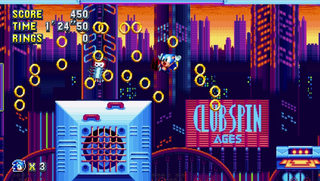 Sega's Sonic Mania, one of many multiplayer-friendly games for the Switch.