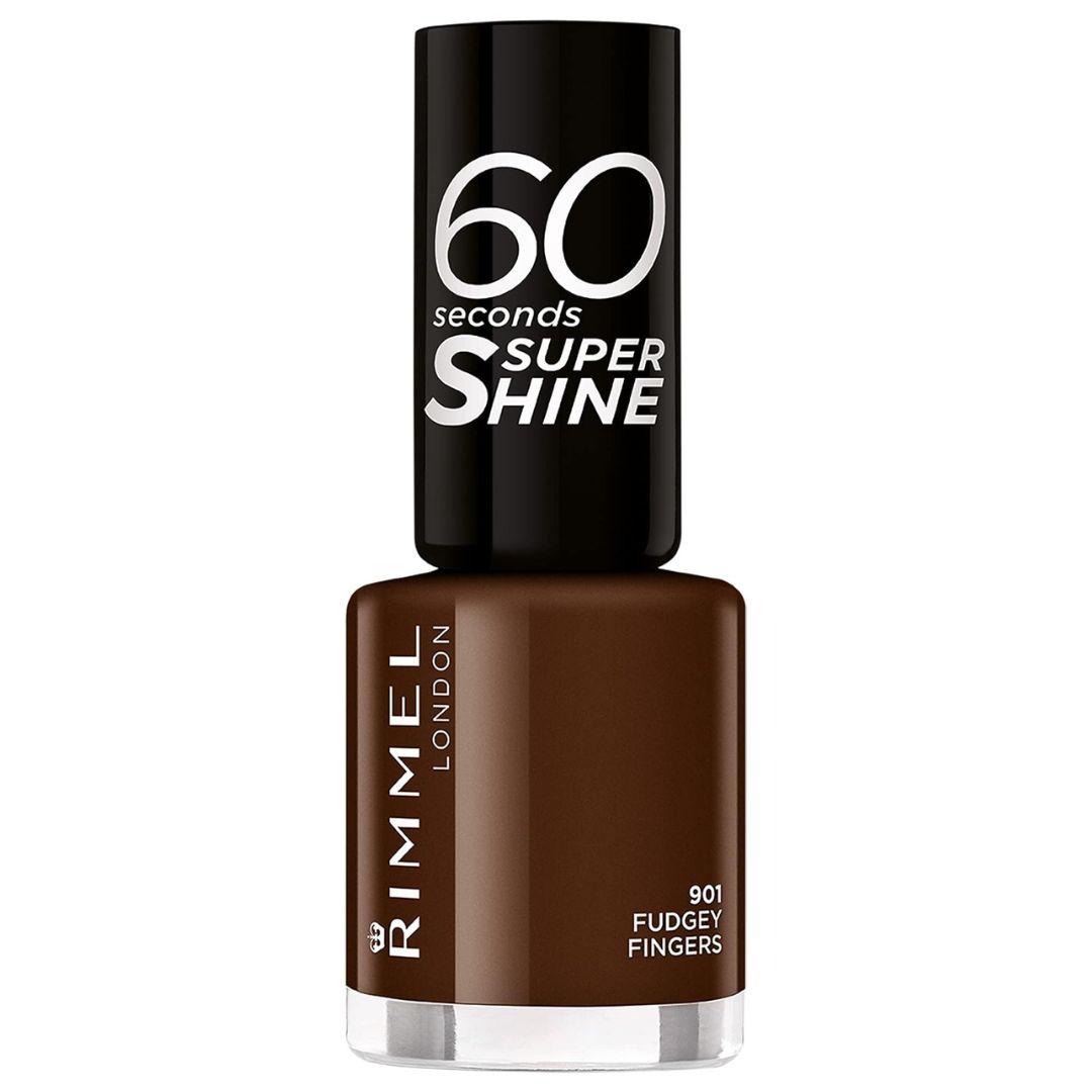 Rimmel 60 Seconds Super Shine Nail Polish in Fudgey Fingers