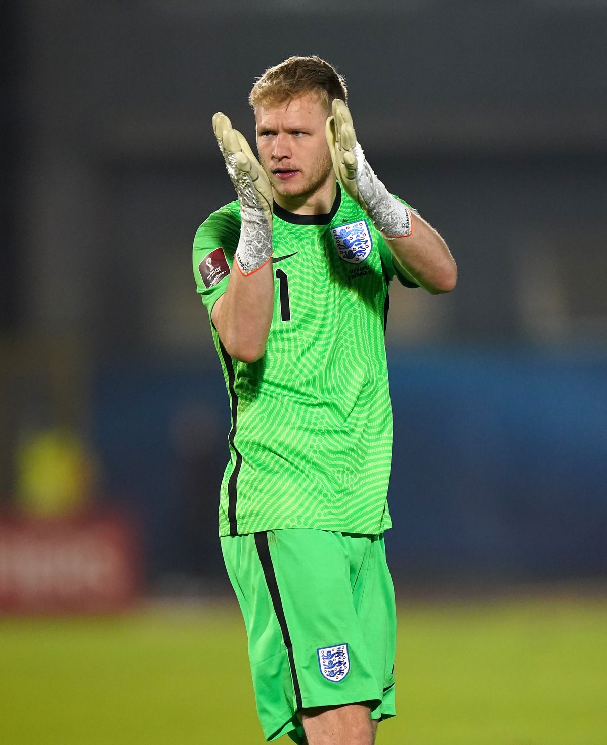 Arsenal goalkeeper Aaron Ramsdale has three senior England caps to his name.