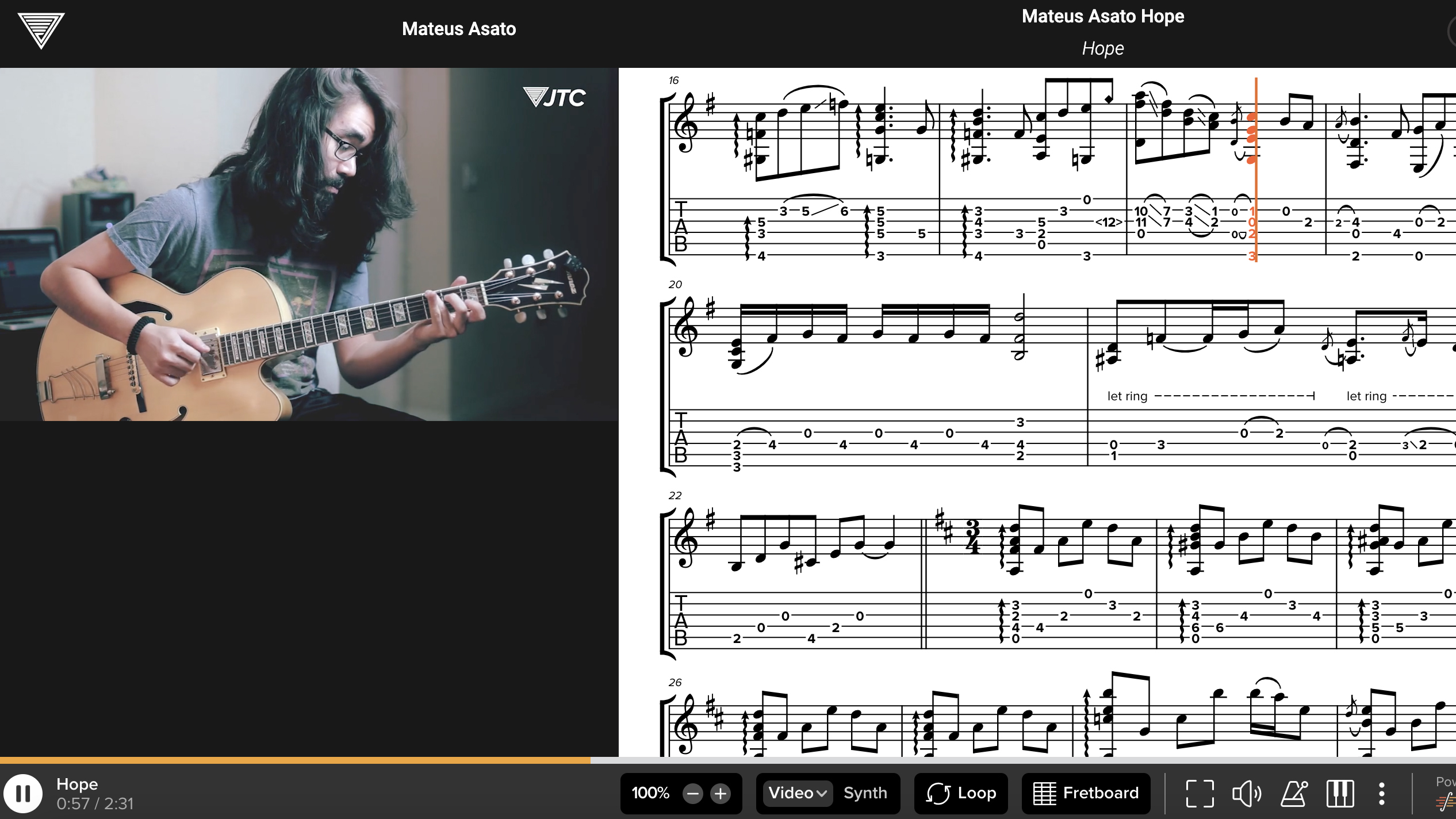 JTC Guitar screen grabs